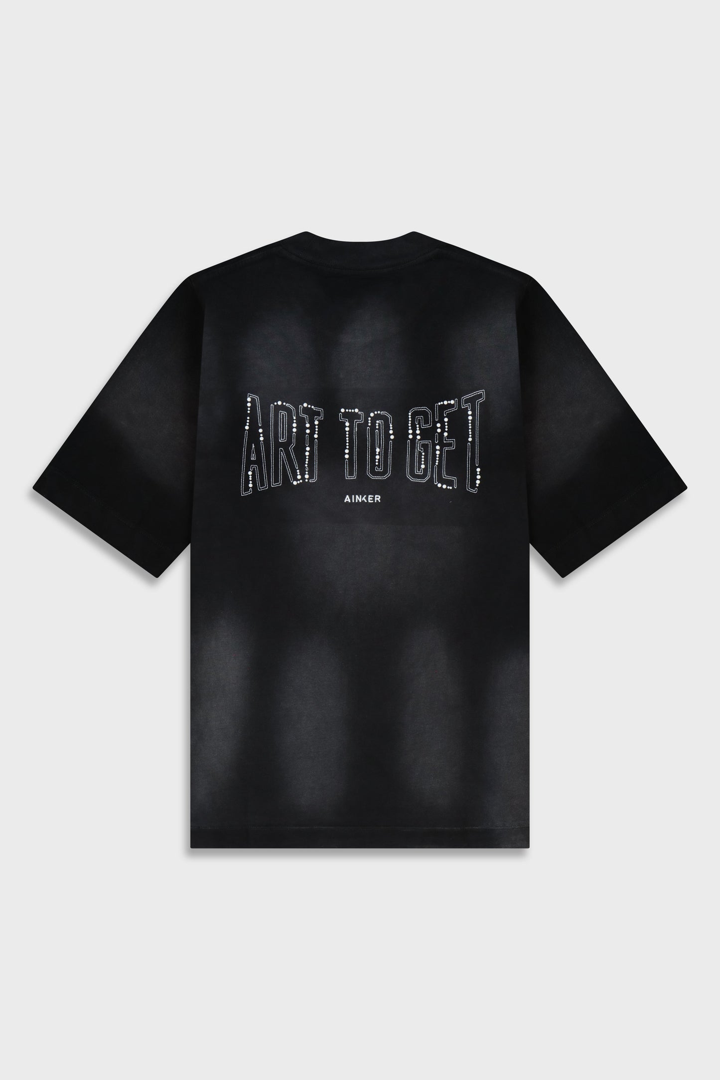 Cotton Wash 717 Black T-Shirt