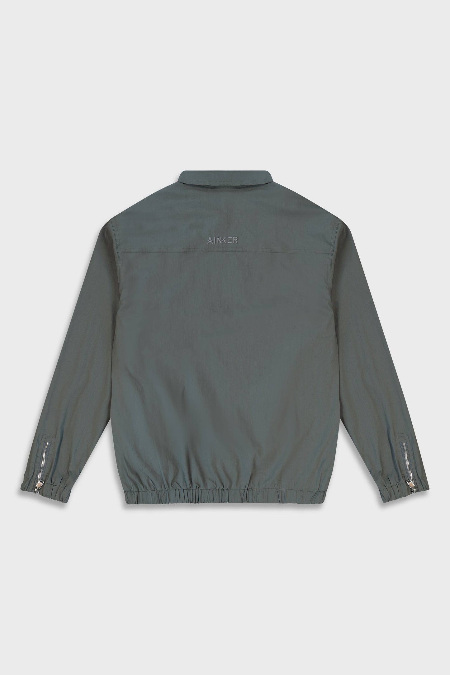 Gray Nylon 654 Jacket