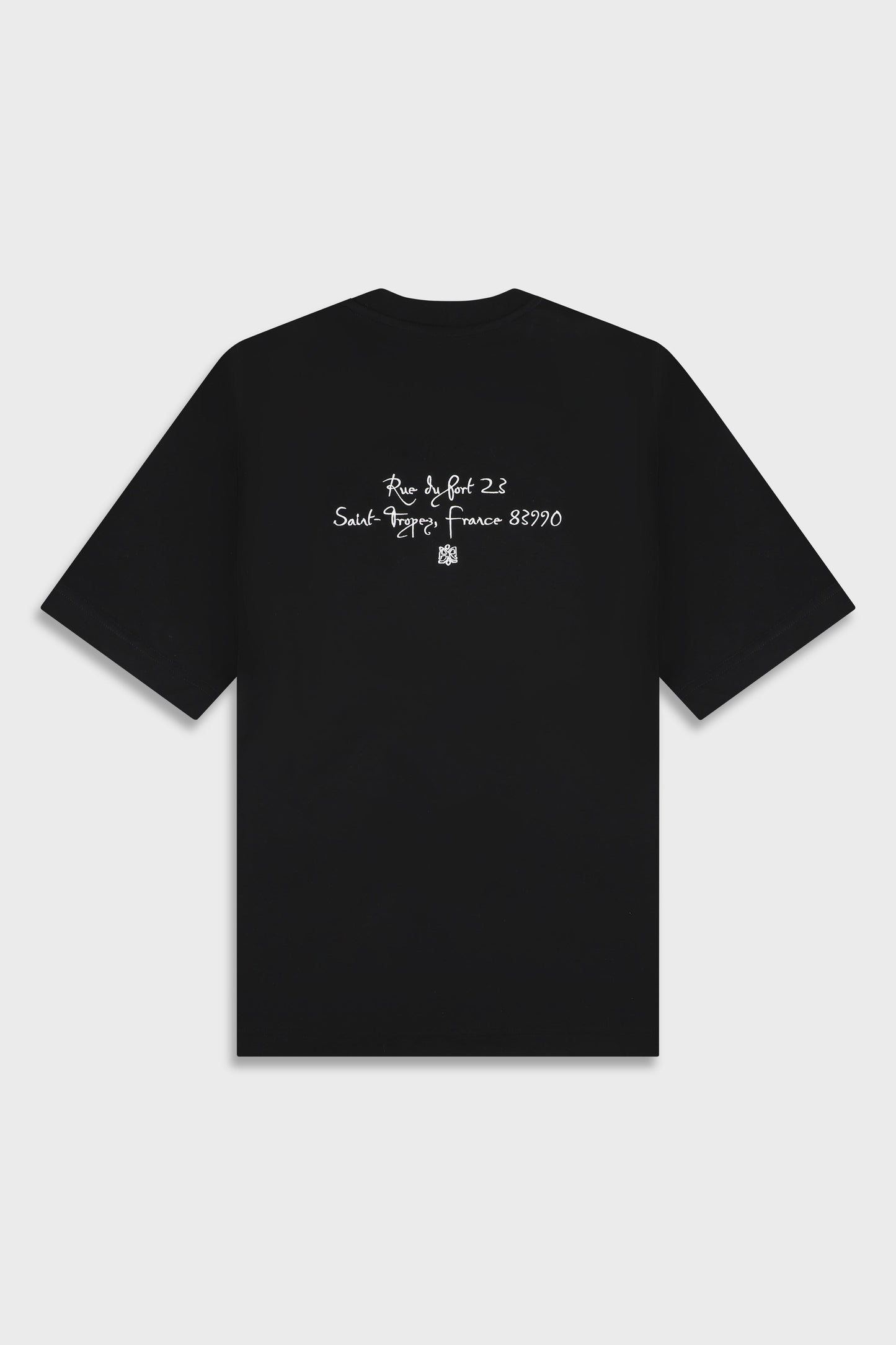 Mercerized 806 Black T-Shirt