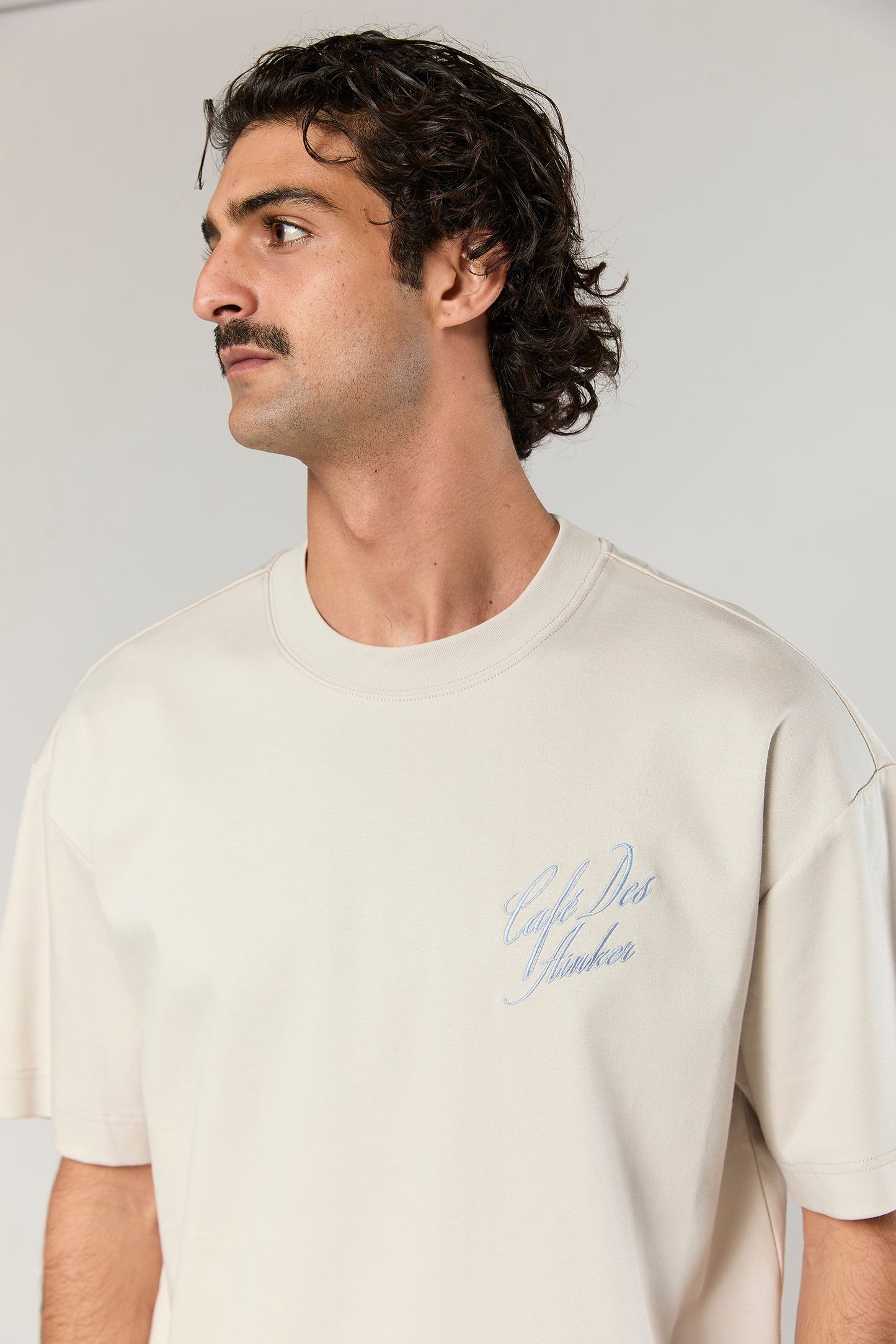 Mercerized 806 Gray T-Shirt