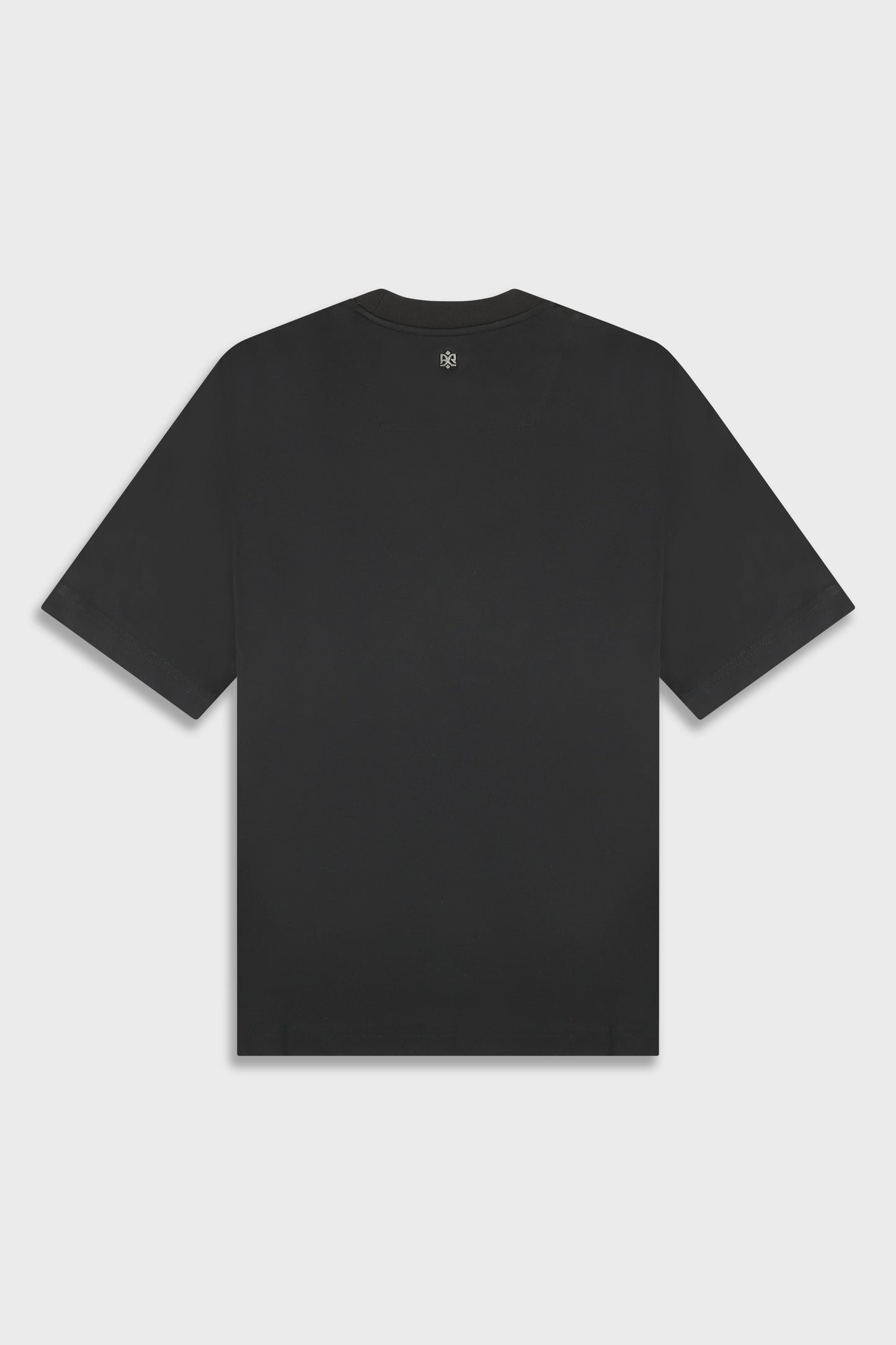 Mercerized 752 Black T-Shirt