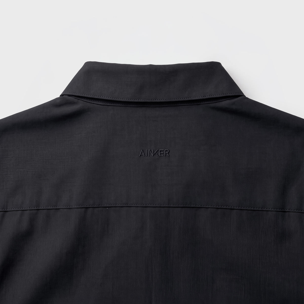 Wool Blend 1081 Black Shirt