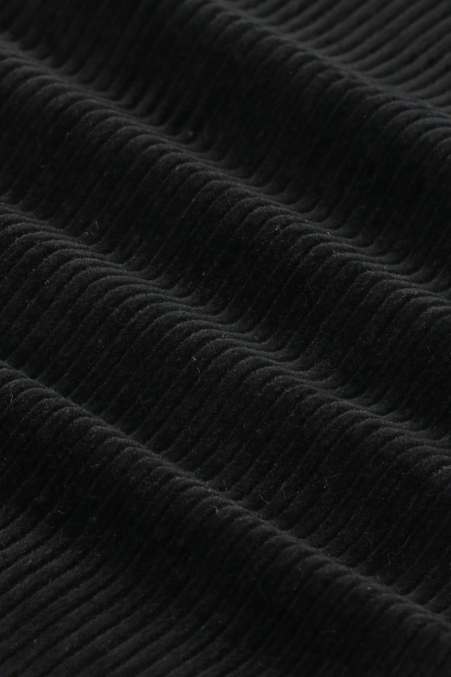 Corduroy Bands 619 Black Jogger
