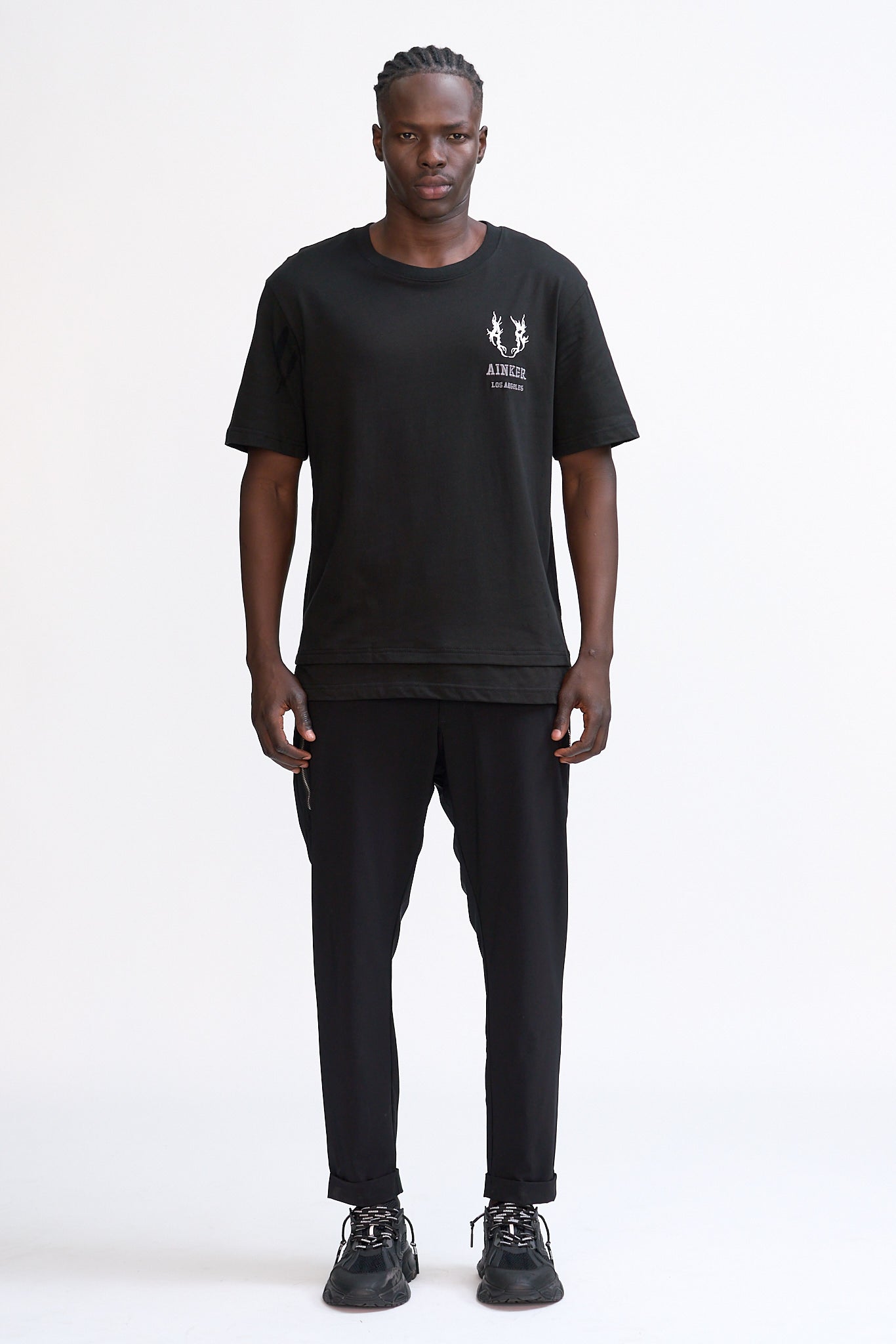 Black Chino Nylon Zipper