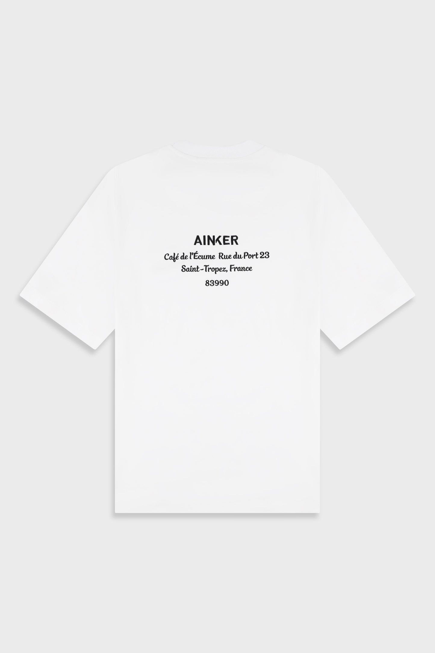 Mercerized 727 White T-Shirt