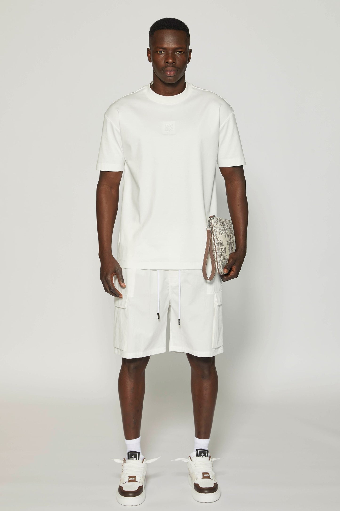 Off-White Clutch Nylon Bag