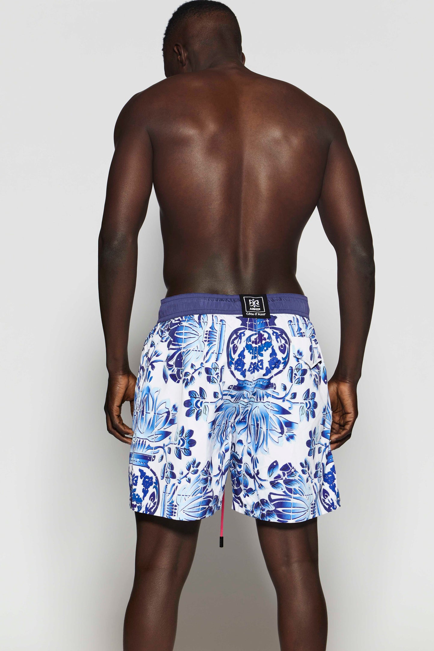 Flower 280 Blue Swimwear