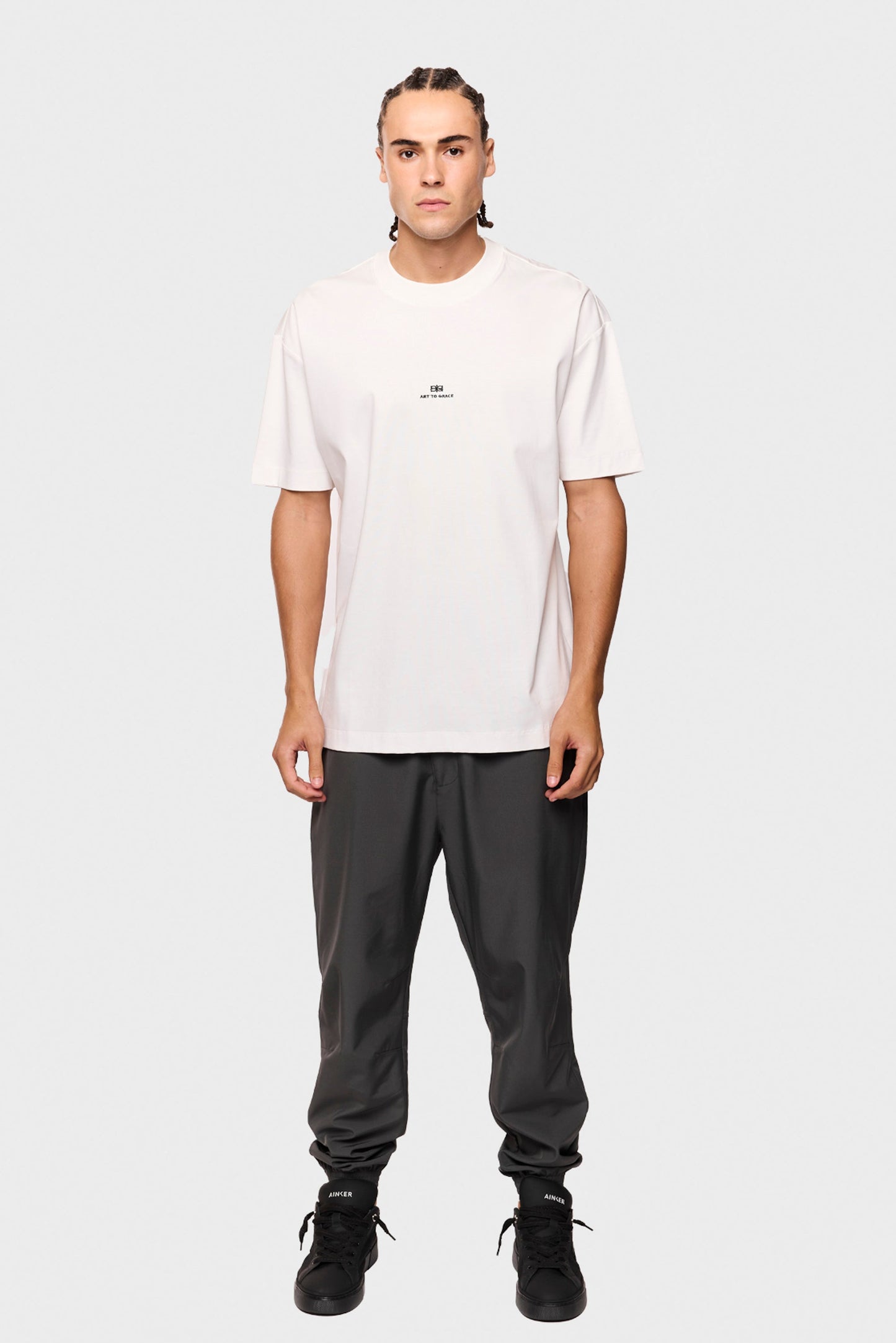 Mercerized 542 White T-Shirt