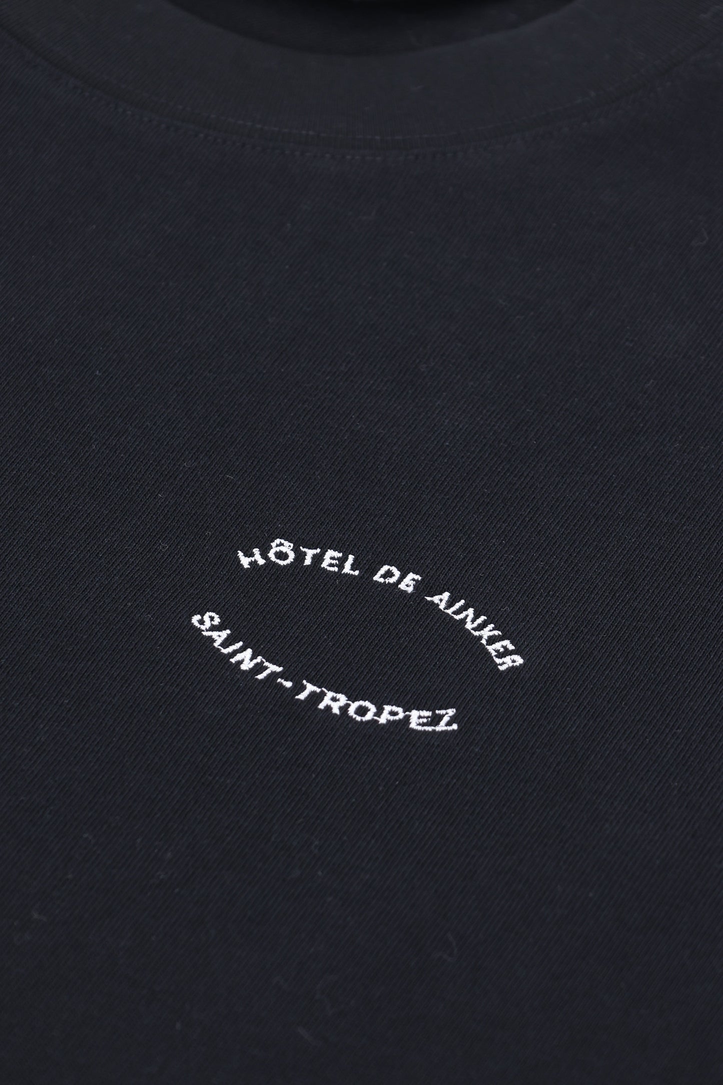 Cotton Wash 740 Black T-Shirt