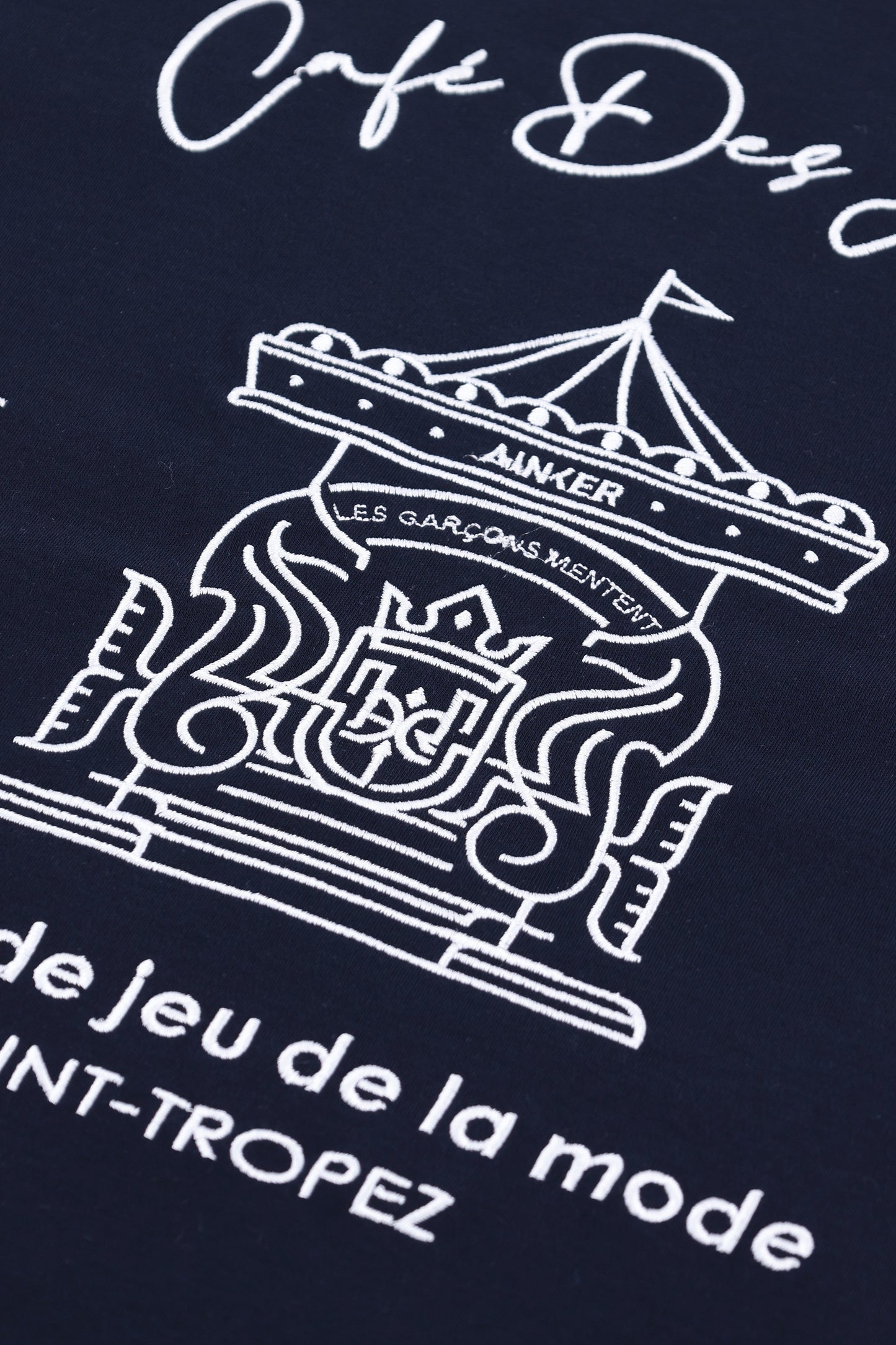 Mercerized 737 Navy T-Shirt