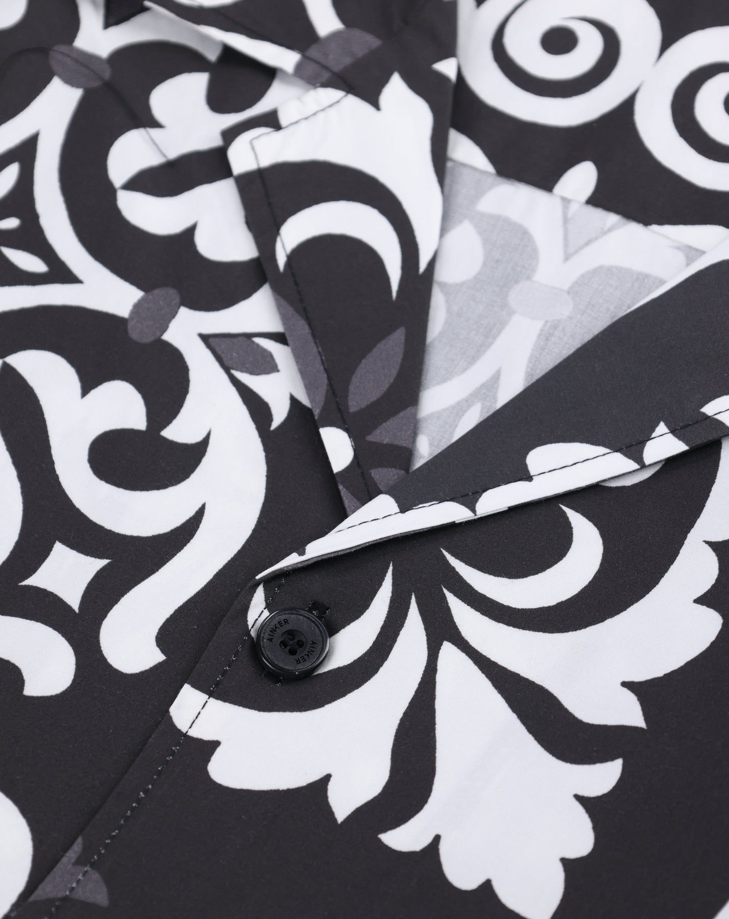 Cotton Poplin 840 Black Shirt