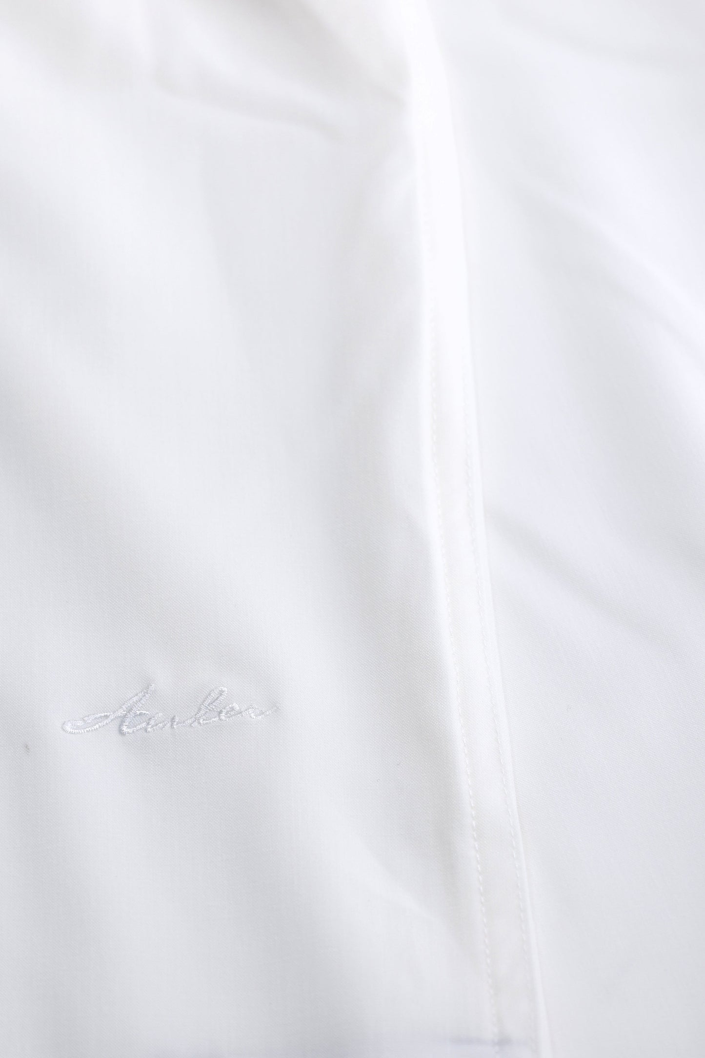 Wool Blend White 779 Button Shirt
