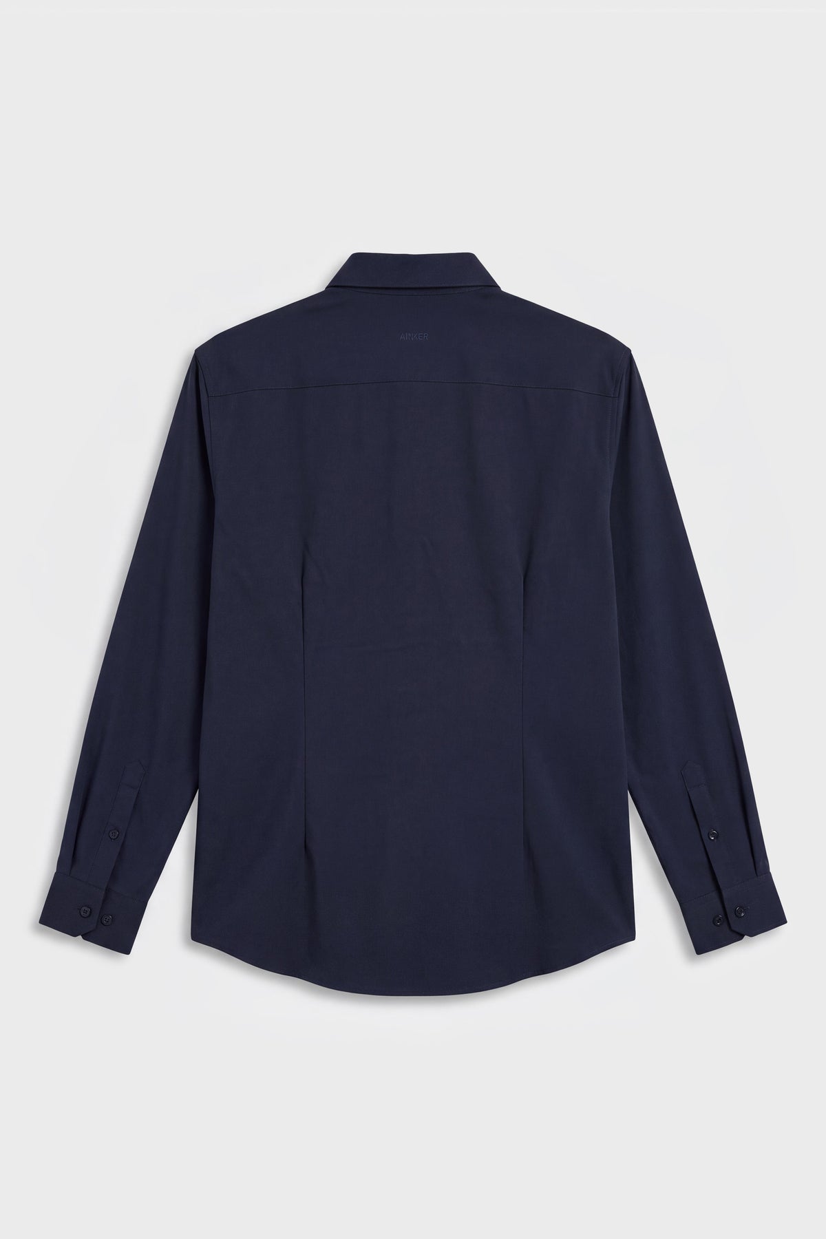 Wool Blend 1081 Navy Shirt