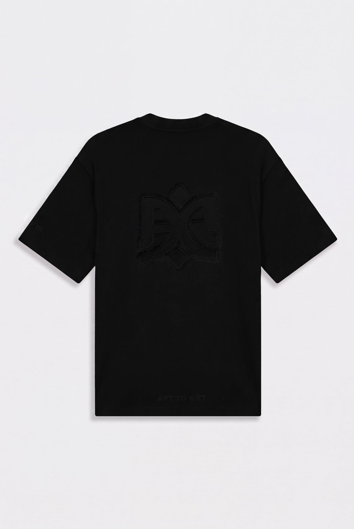 Mercerized 1043 Black T-Shirt