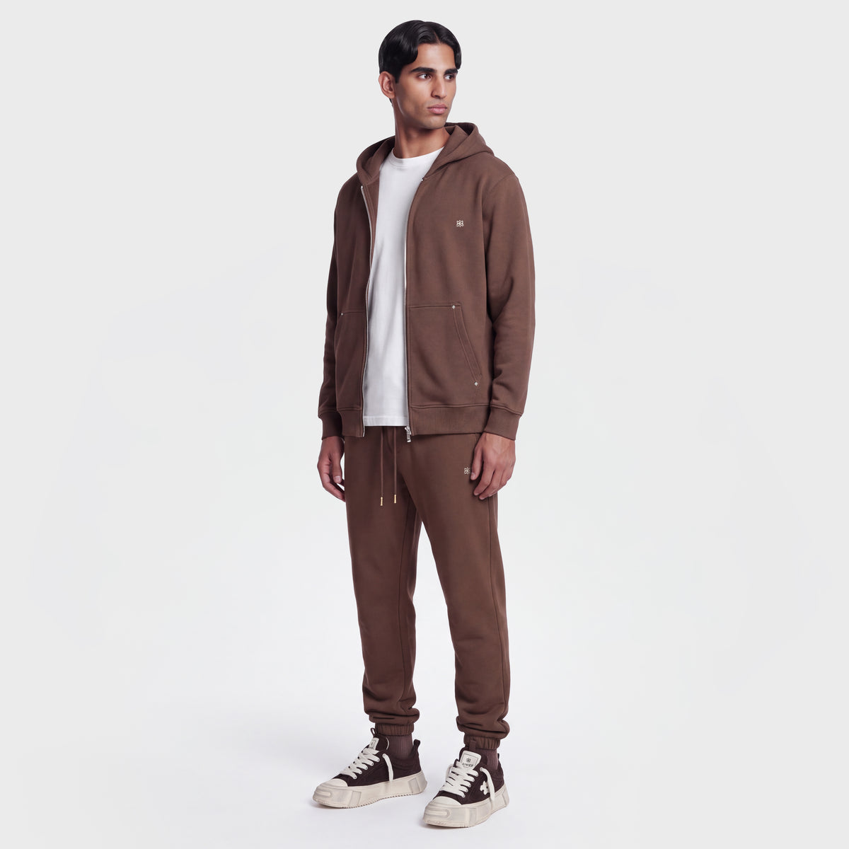 1119 Brown Hoodie