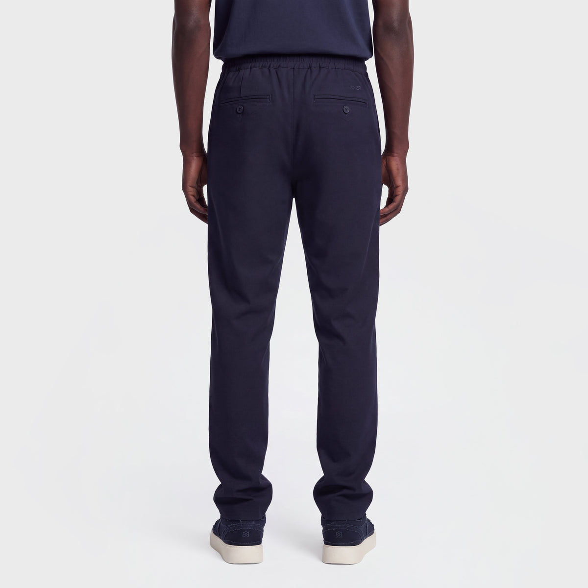 Wool Blend 1081 Navy Pant