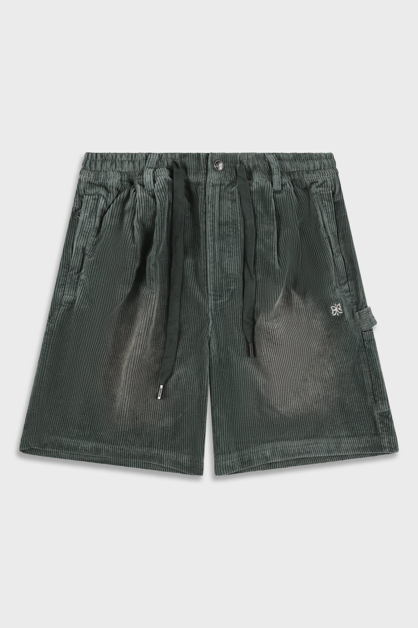 Wash Corduroy 708 Olive Short
