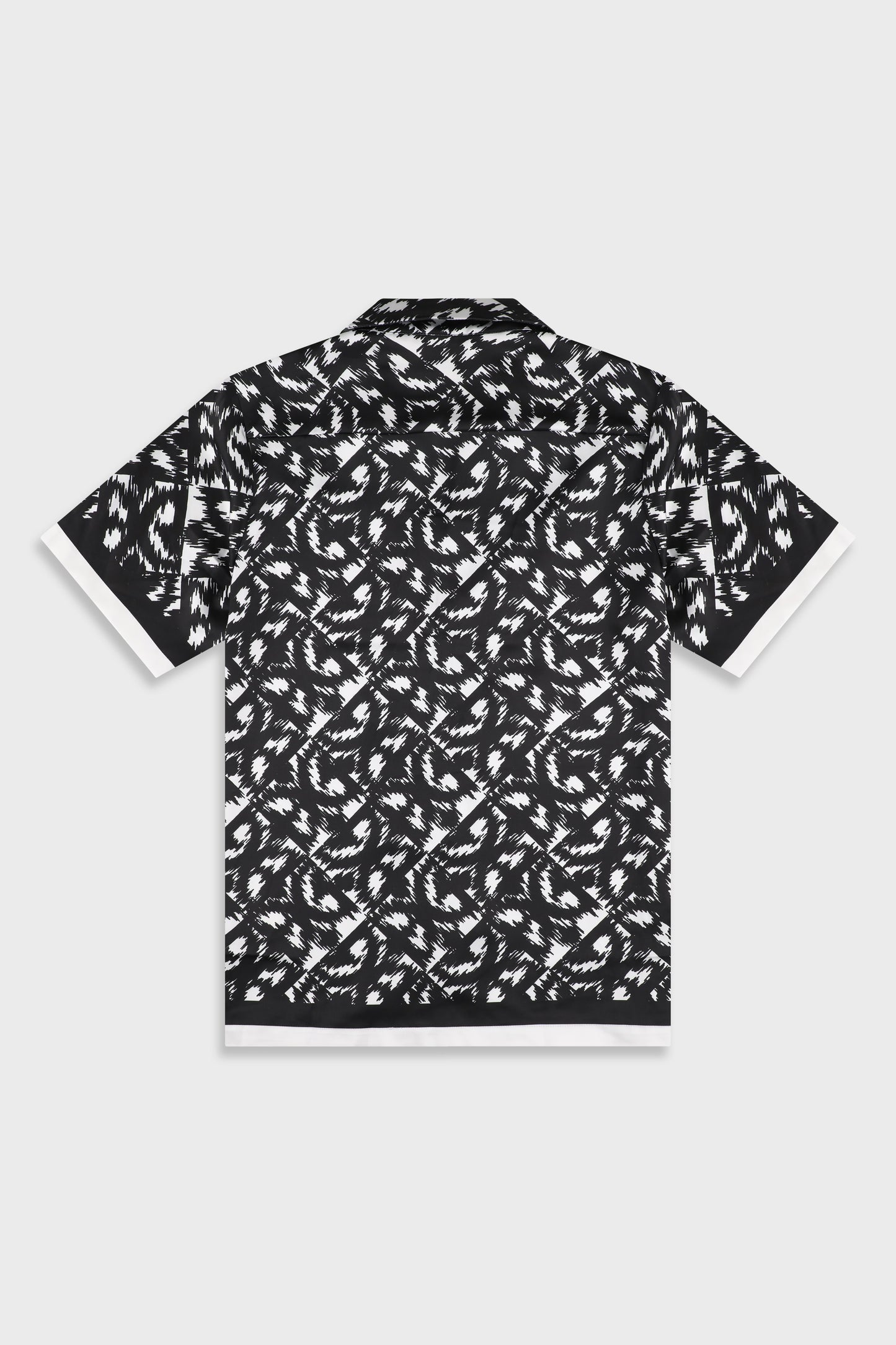 Satin 839 Black Shirt