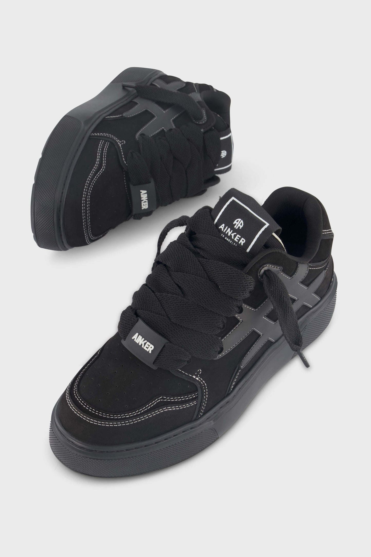 Backdoor Leather Suede Black