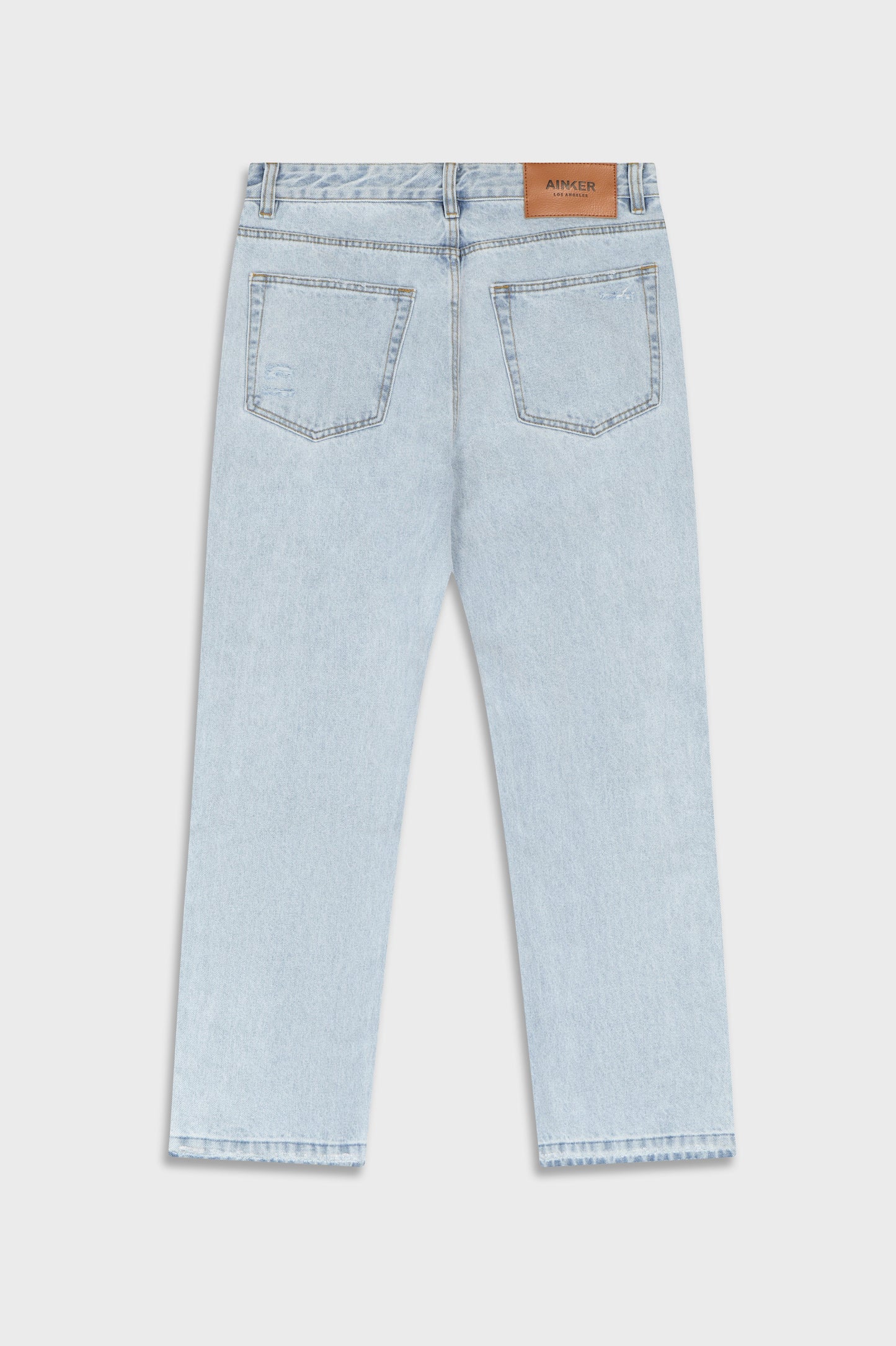 Bright Blue Loose Jeans