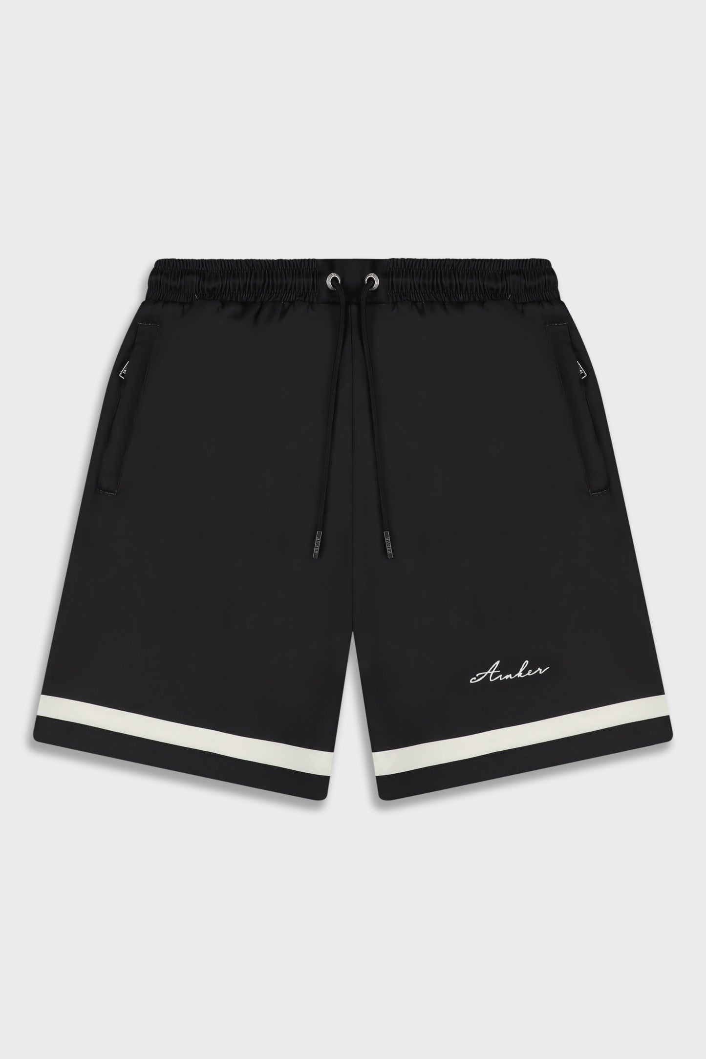 Satin 841 Black Short
