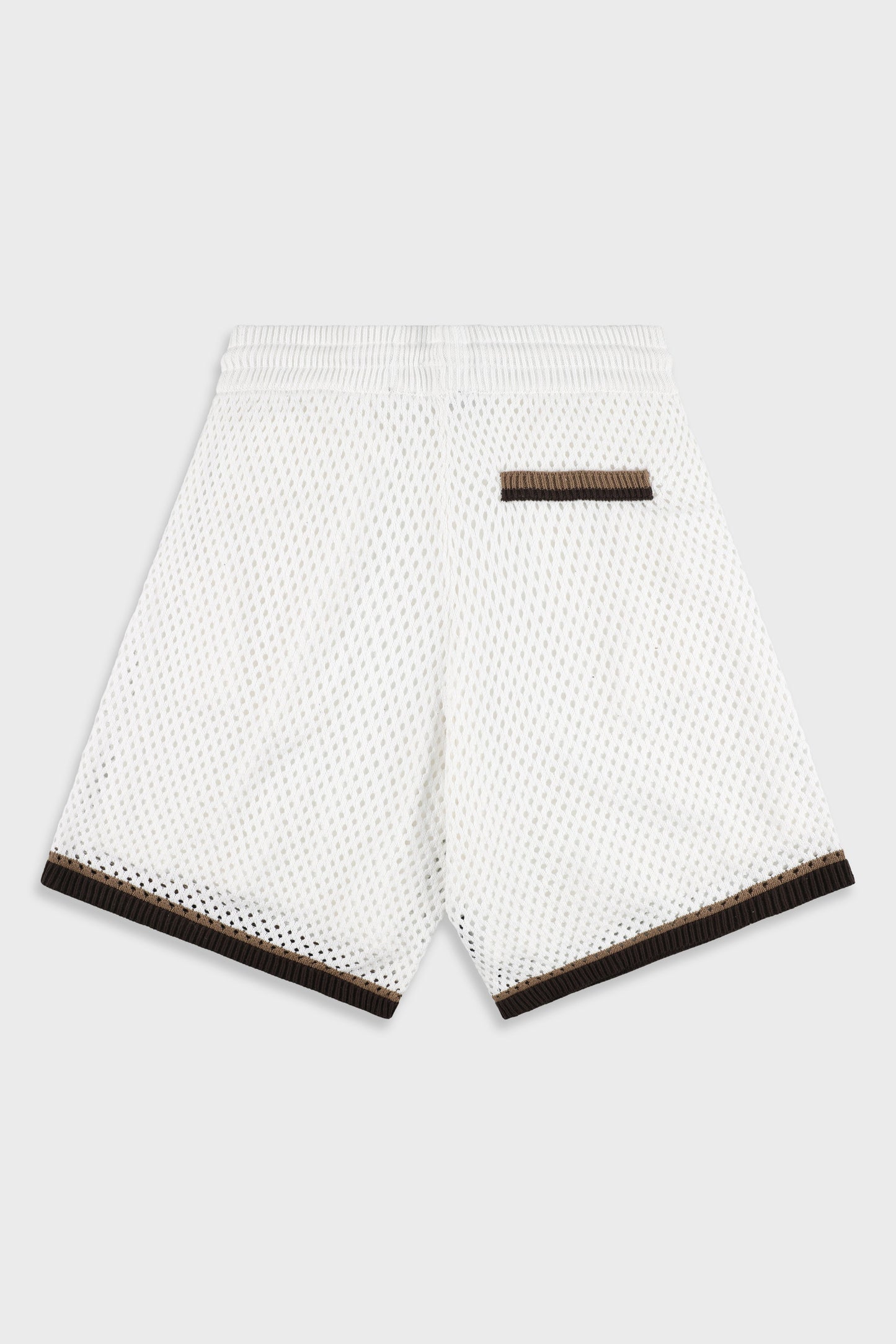 White 805 Mesh Short Pant