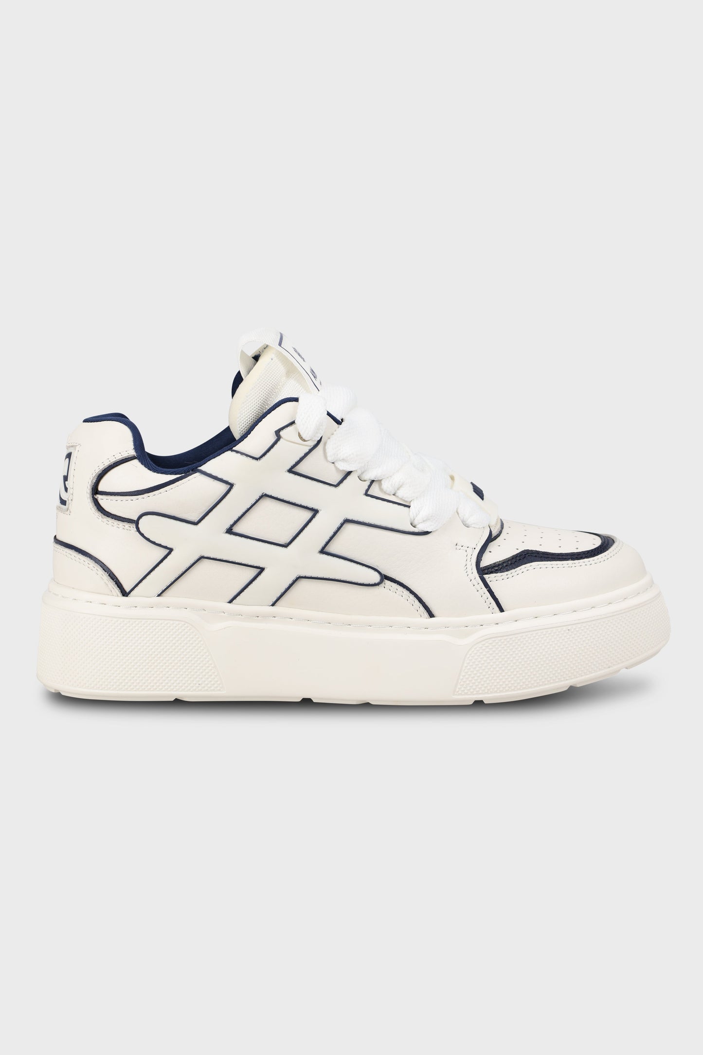 Backdoor Leather White Blue