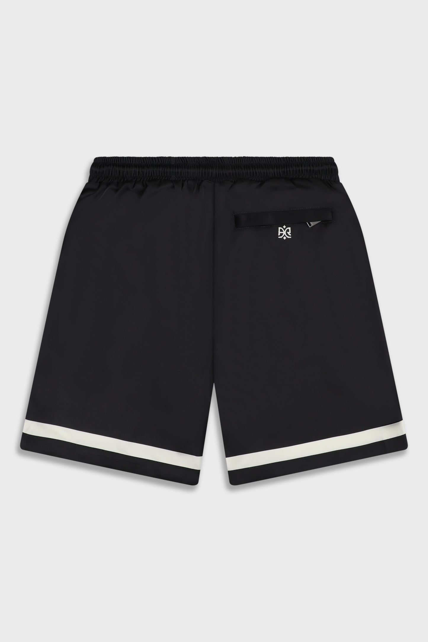 Satin 841 Black Short