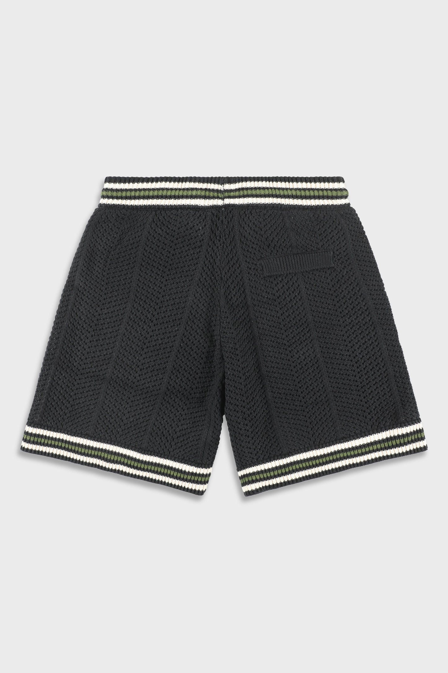 802 Black Knit Short Pant