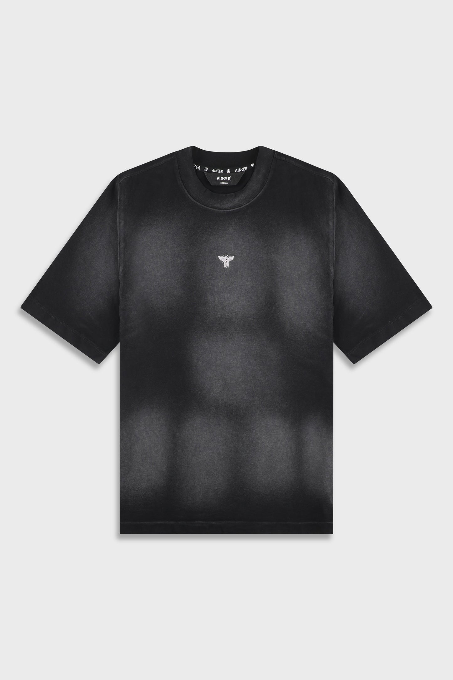 Cotton Wash 856 Black T-Shirt