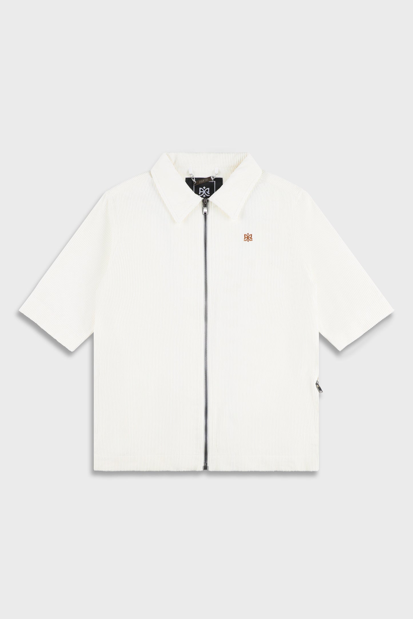 Wash Corduroy 708 White Short Jacket