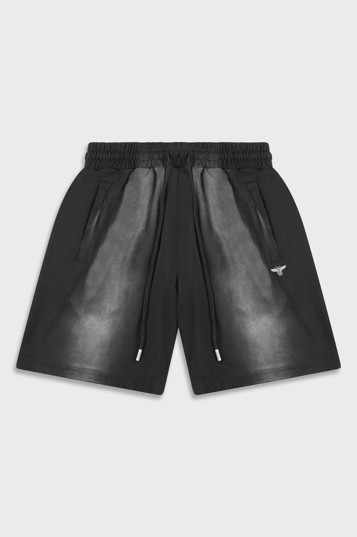 856 Black Wash Short Pant