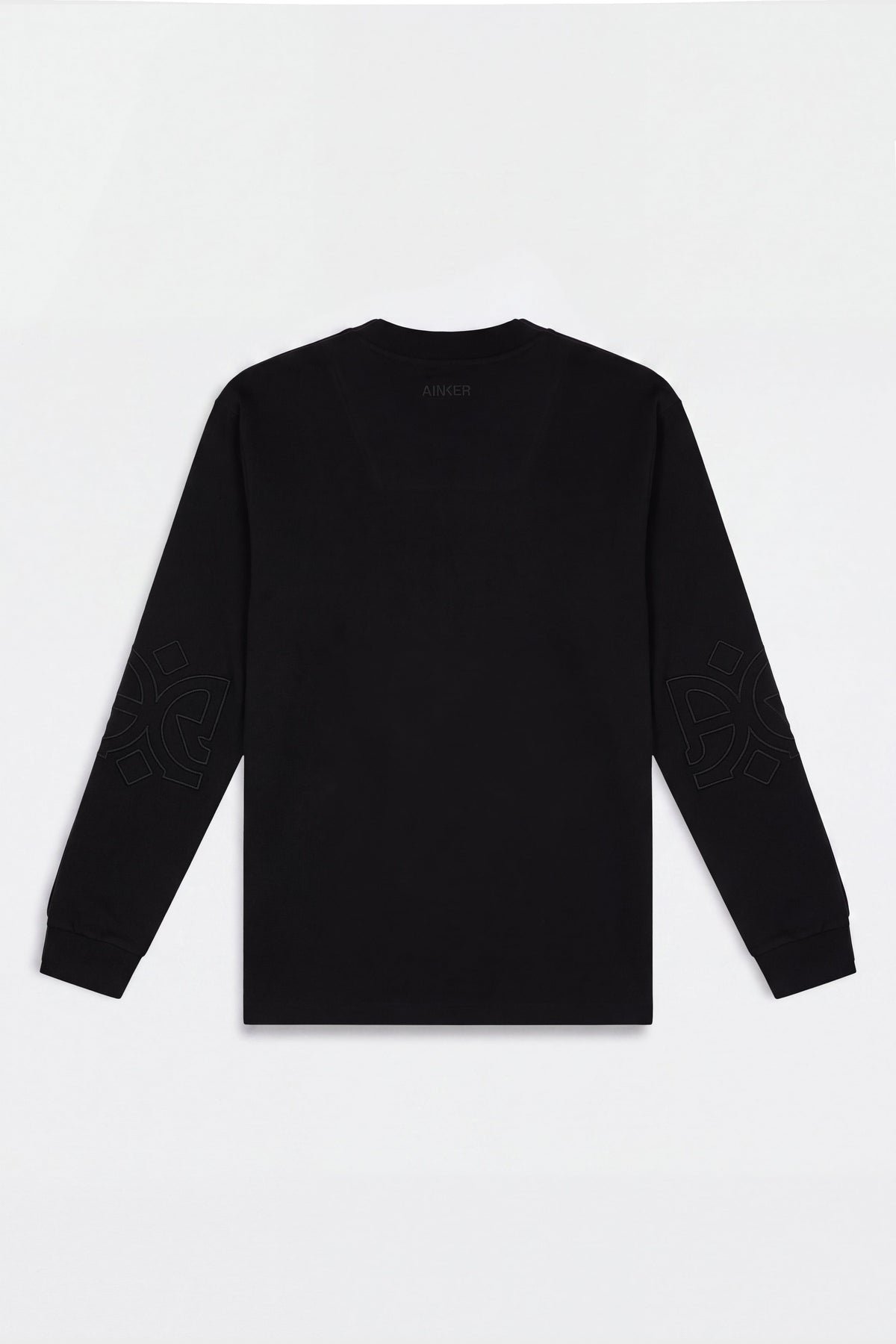 Mercerized 1022 Long Black T-Shirt