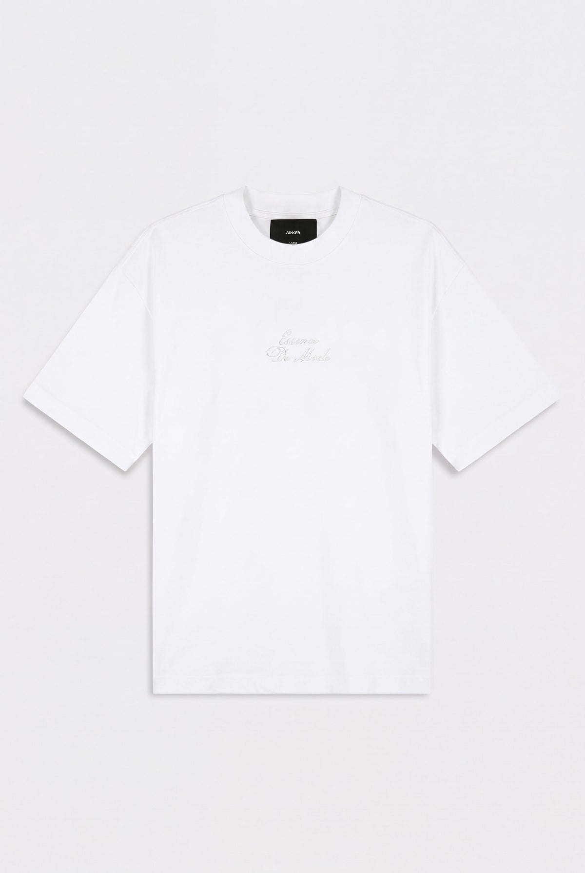 Mercerized 1163 White T-Shirt