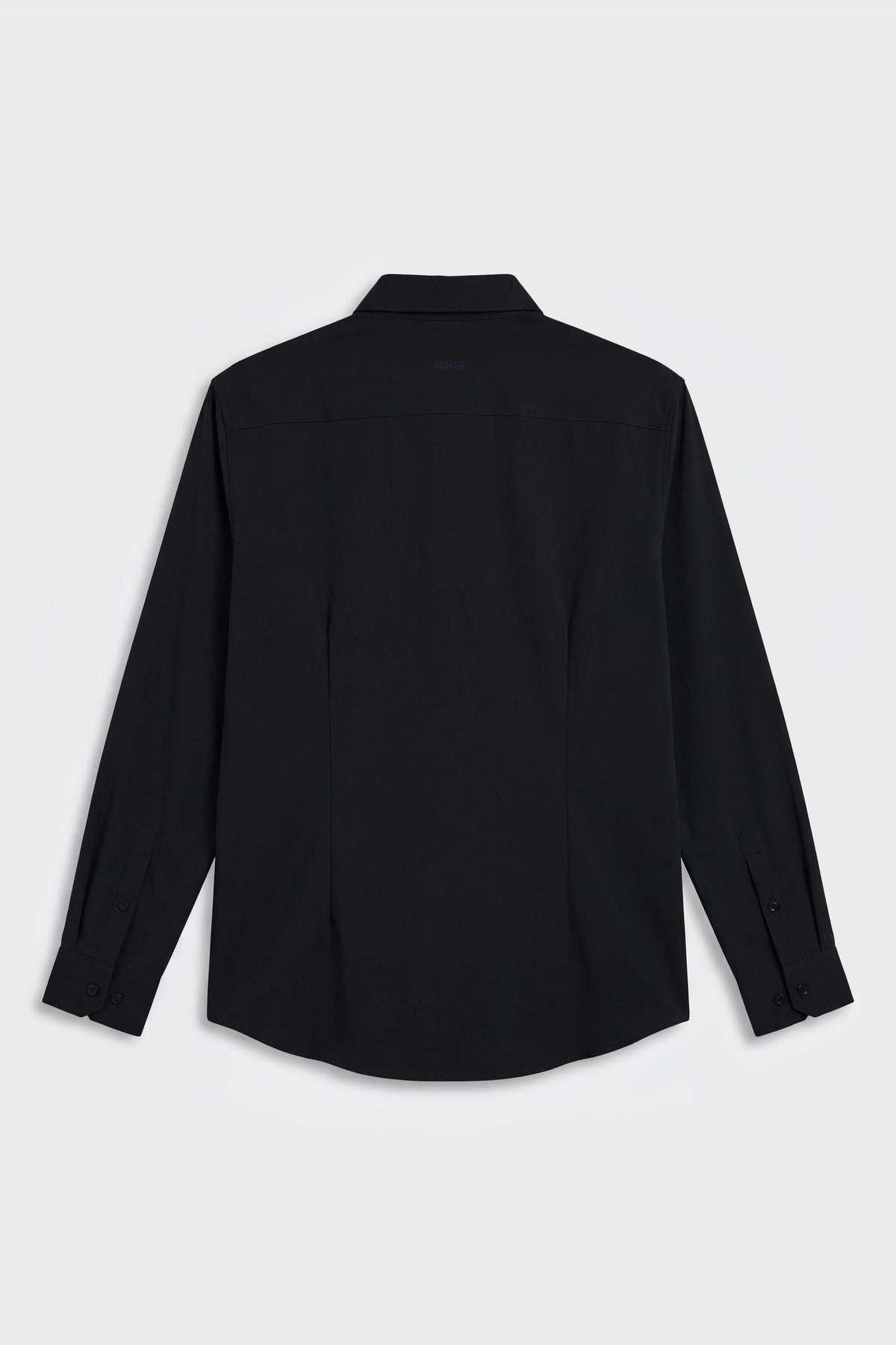 Wool Blend 1081 Black Shirt