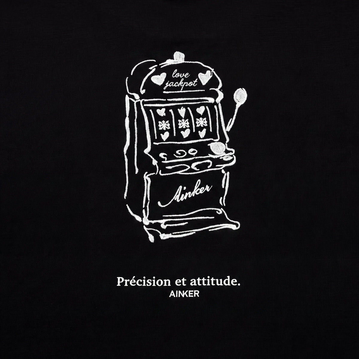 Mercerized 1163 Black T-Shirt