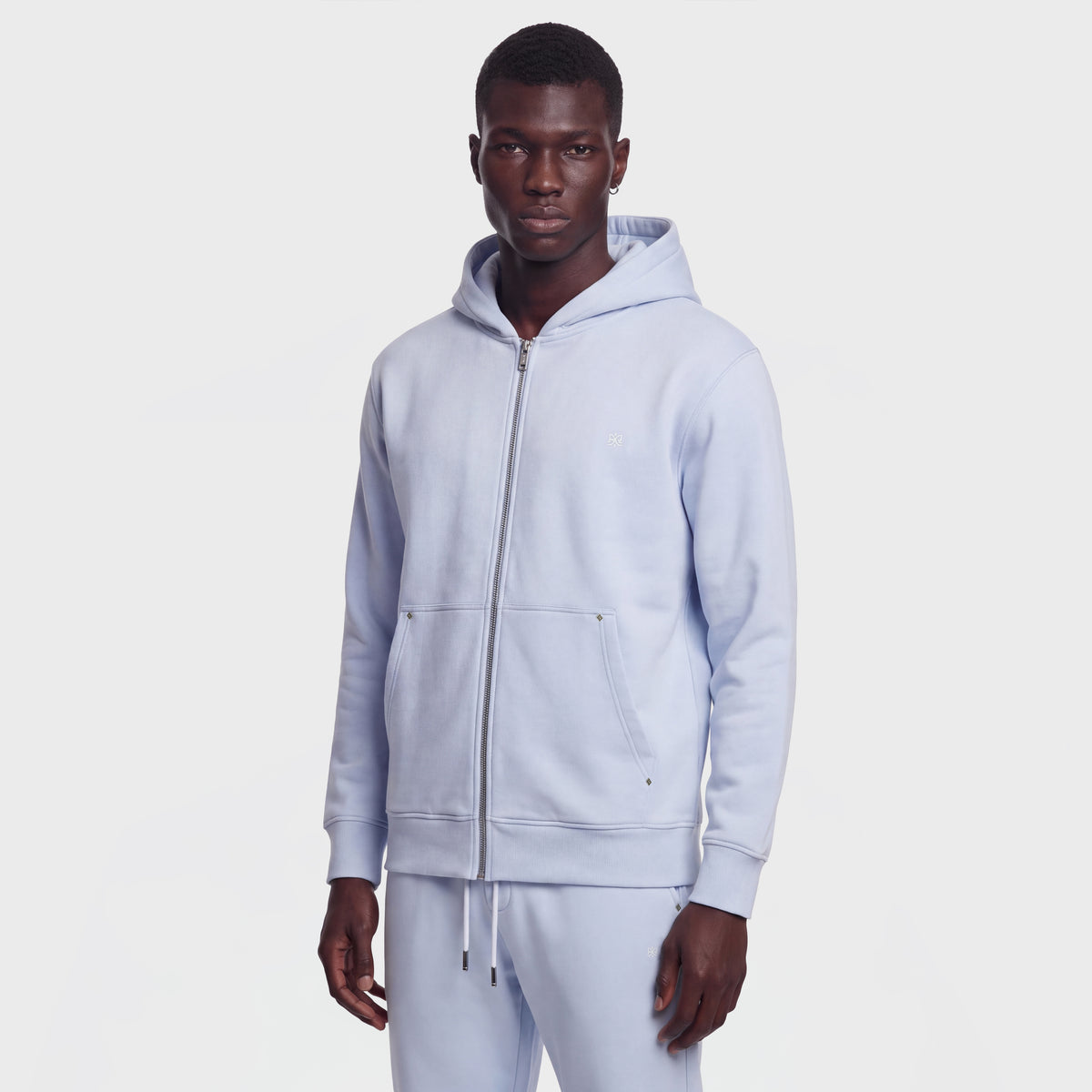 1119 Light Blue Hoodie