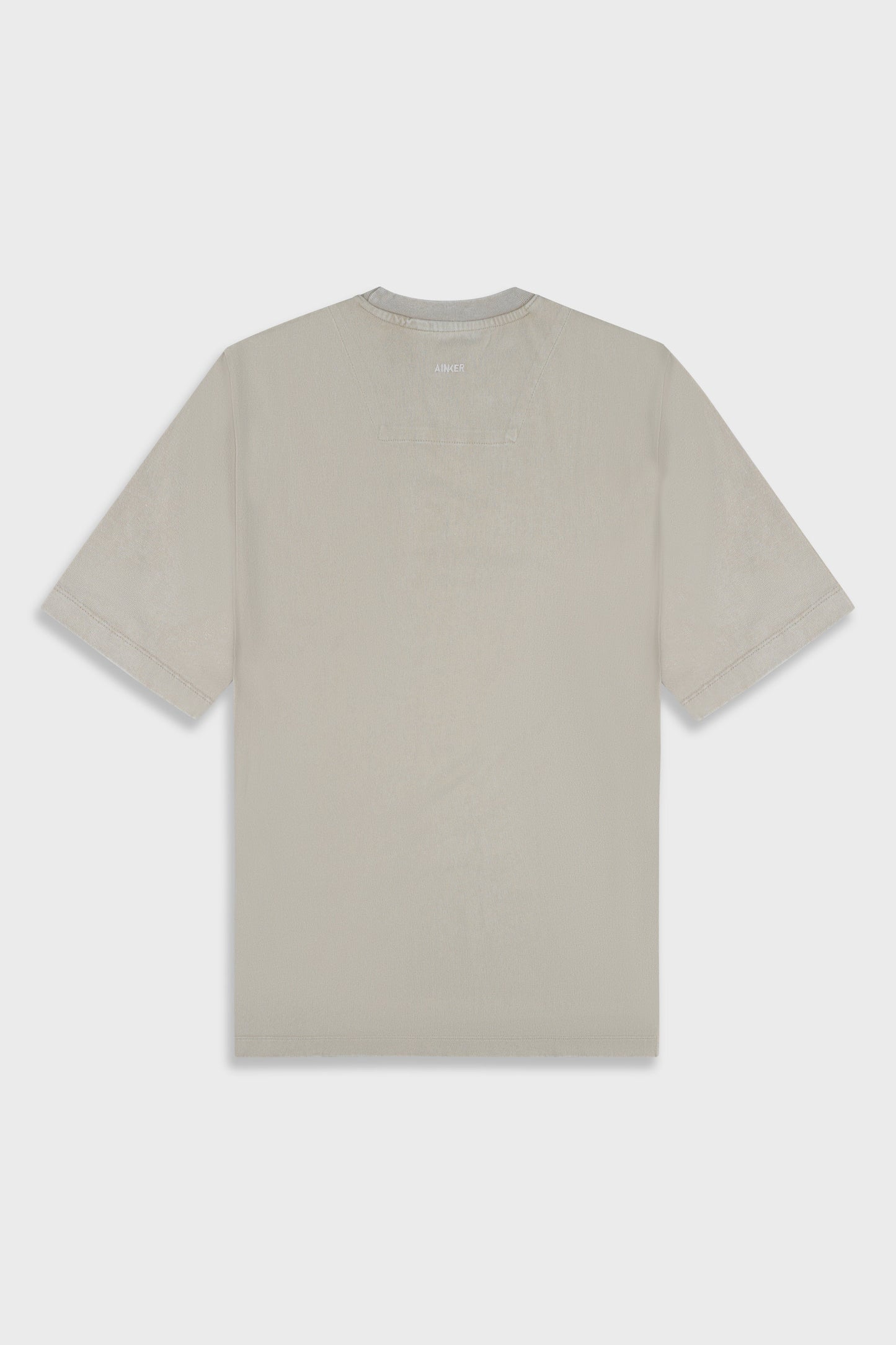 Cotton Wash 856 Beige T-Shirt