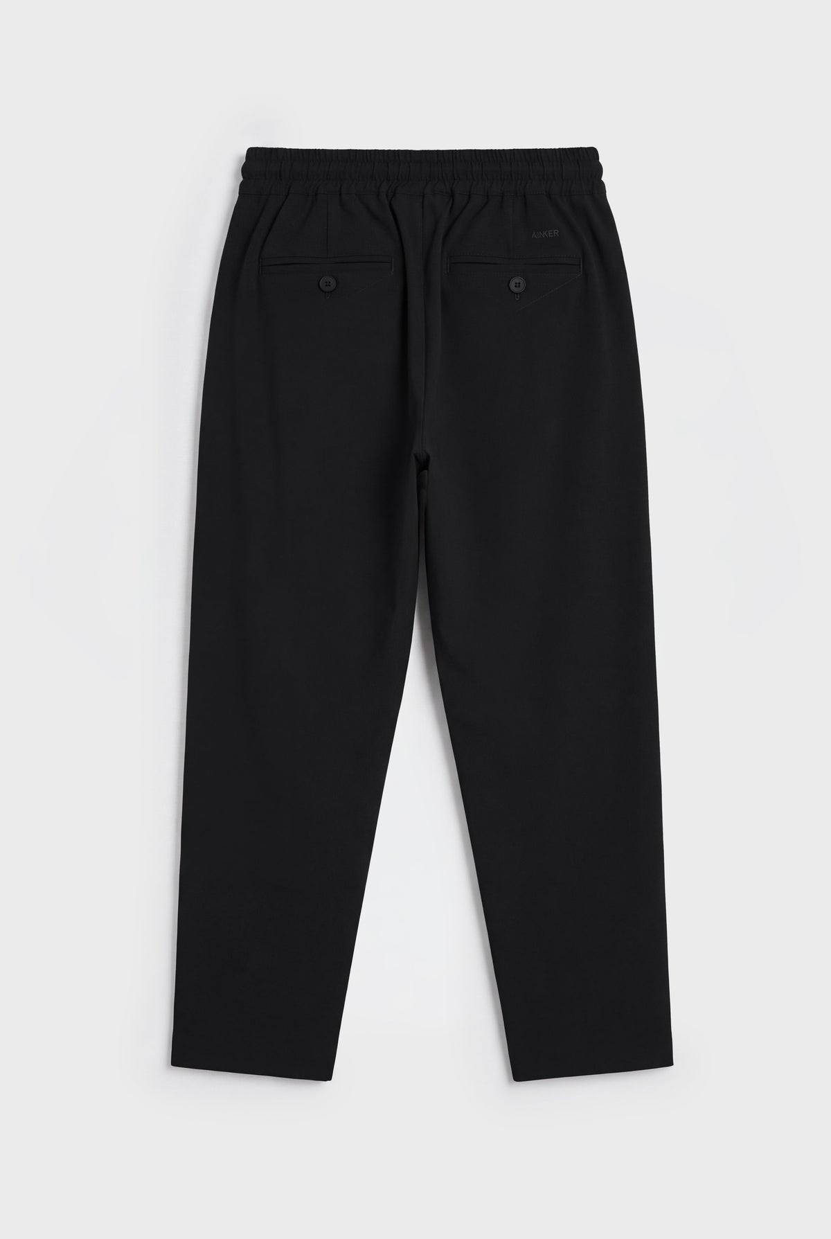 Wool Blend 1081 Black Pant