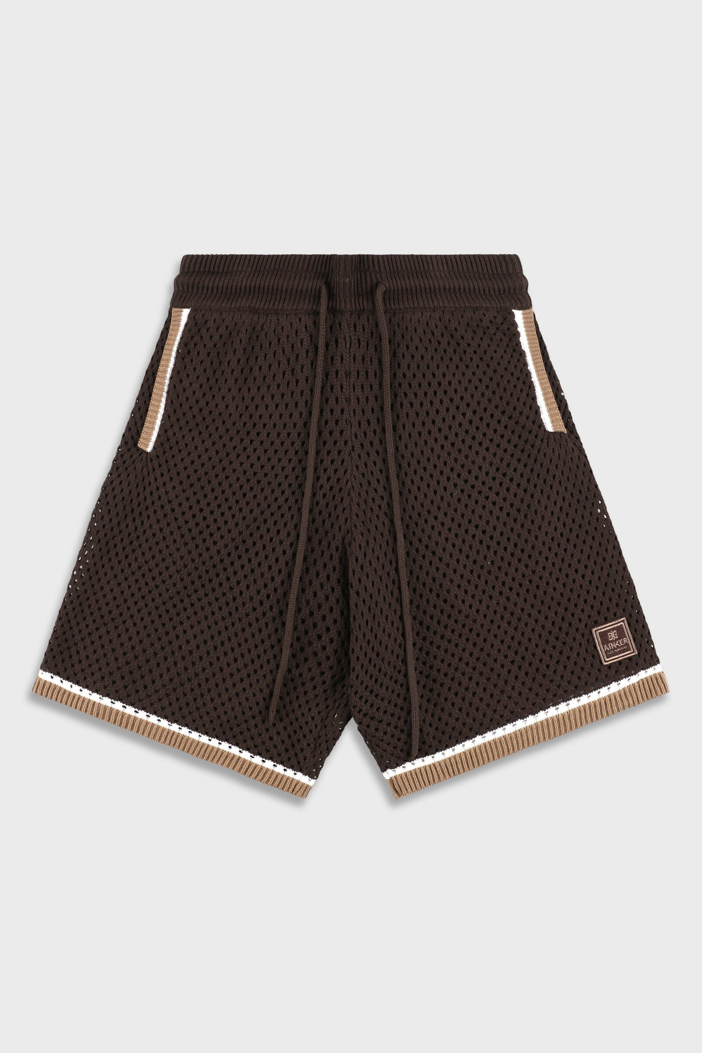 Brown 805 Mesh Short Pant