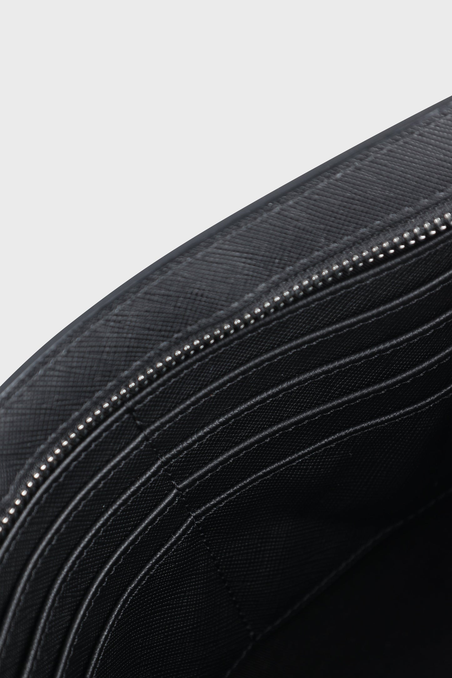 Black 691 Clutch Saffiano Bag