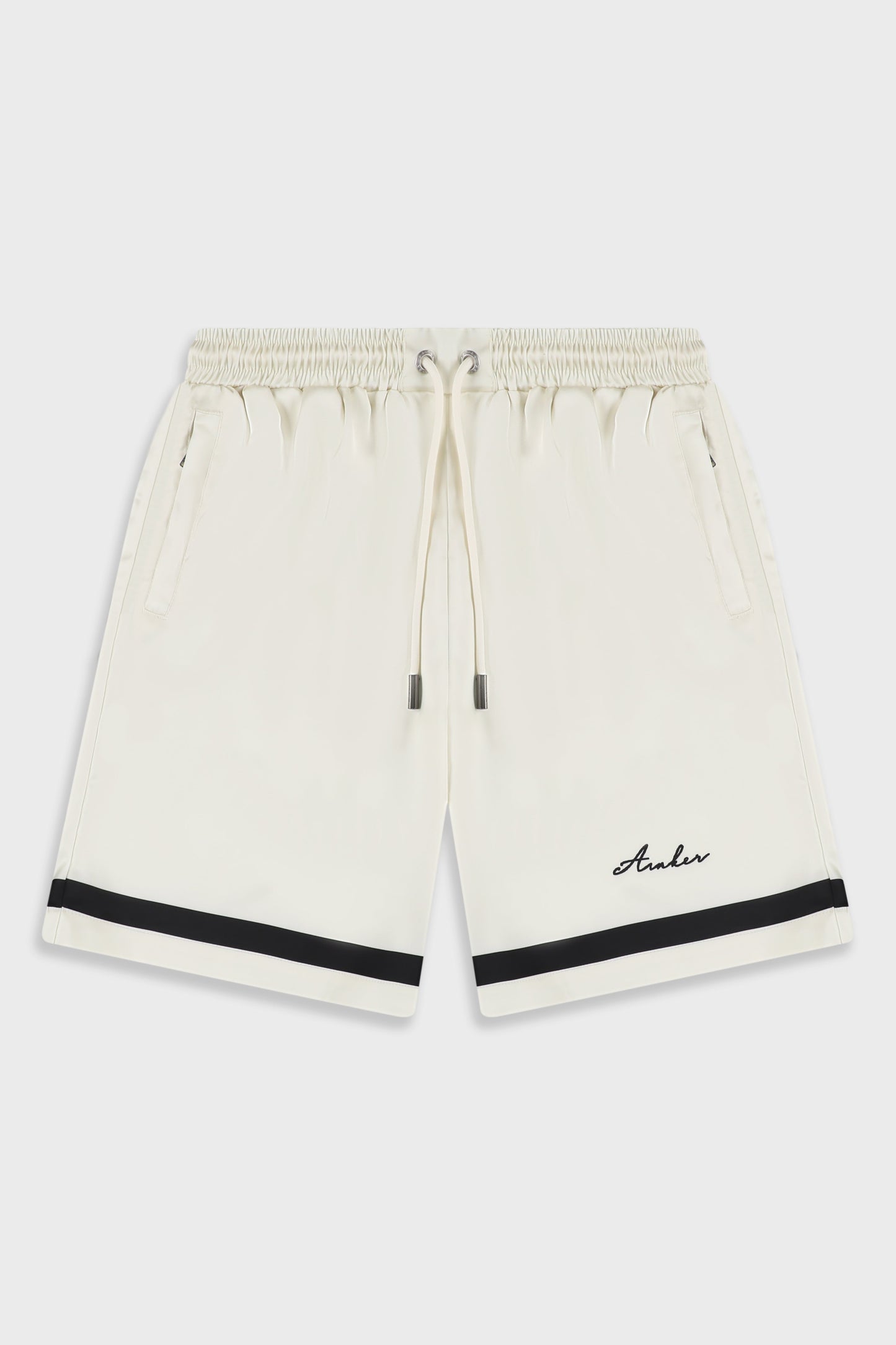 Satin 841 White Short
