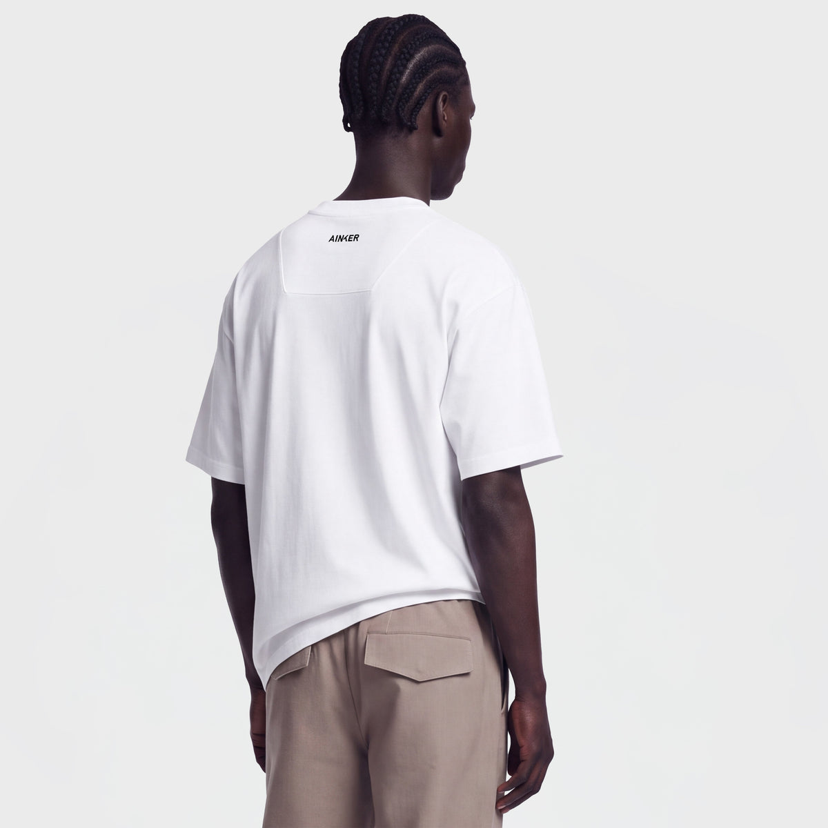 Mercerized 1019 White T-Shirt