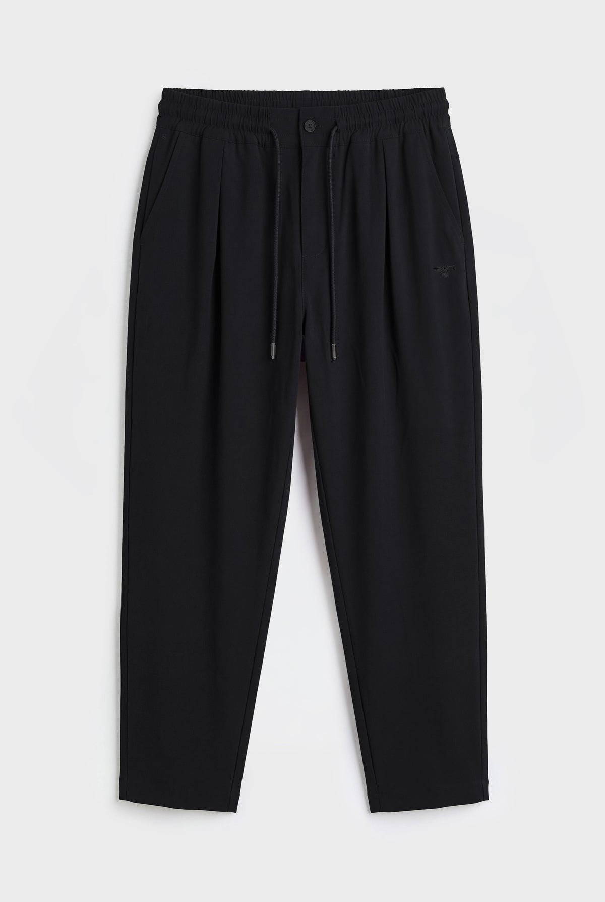 Wool Blend 1081 Black Pant
