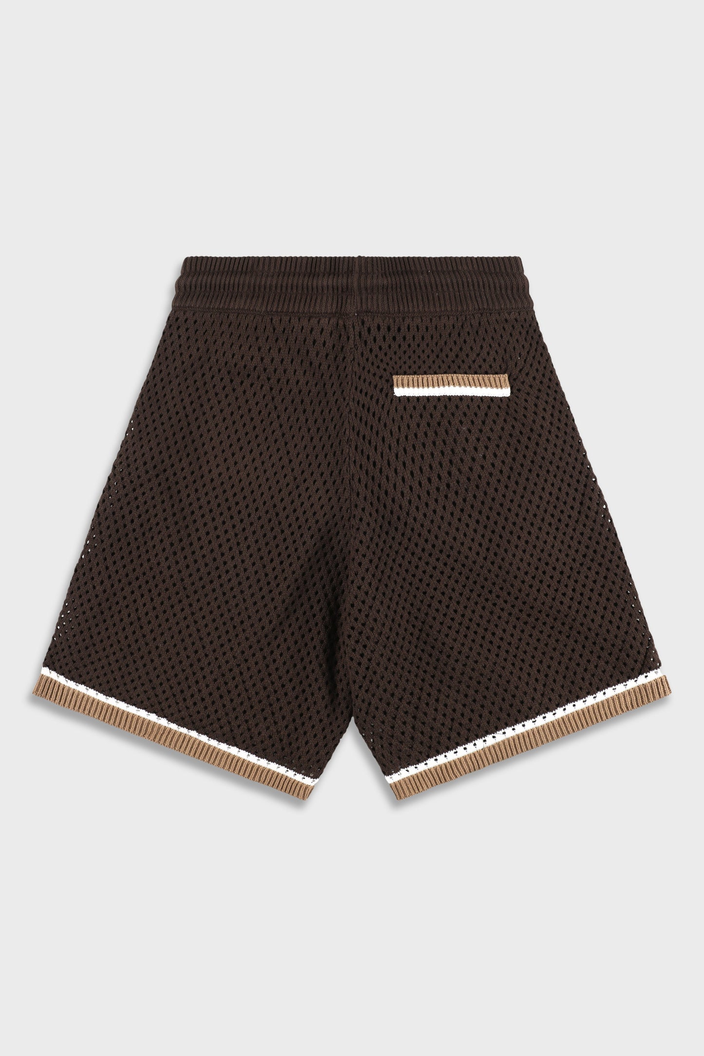 Brown 805 Mesh Short Pant