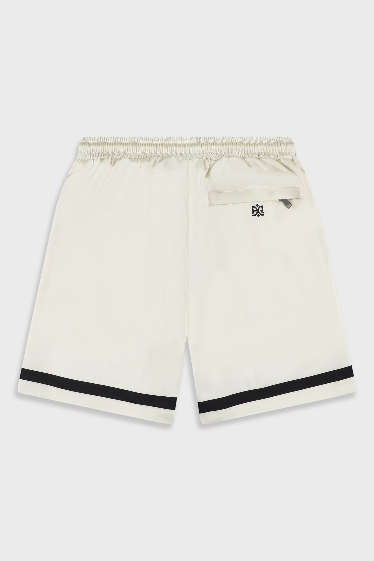 Satin 841 White Short