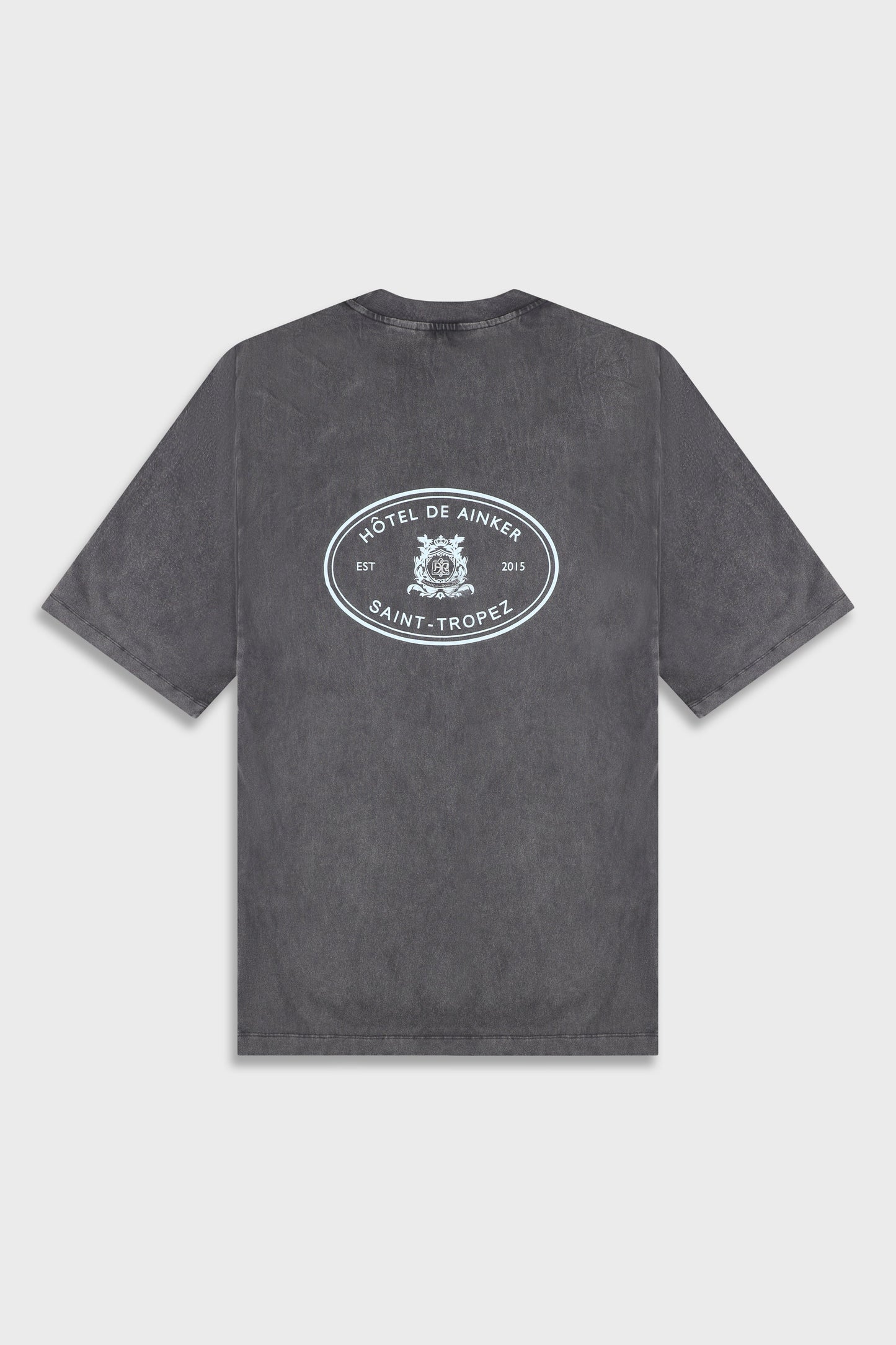 Cotton Wash 740 D.Gray T-Shirt