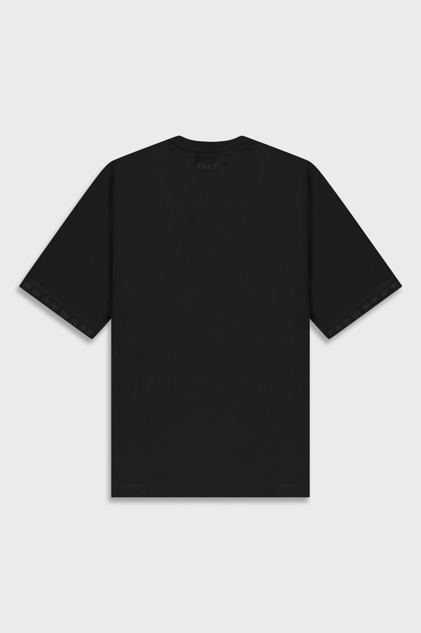 Mercerized 676 Black T-Shirt