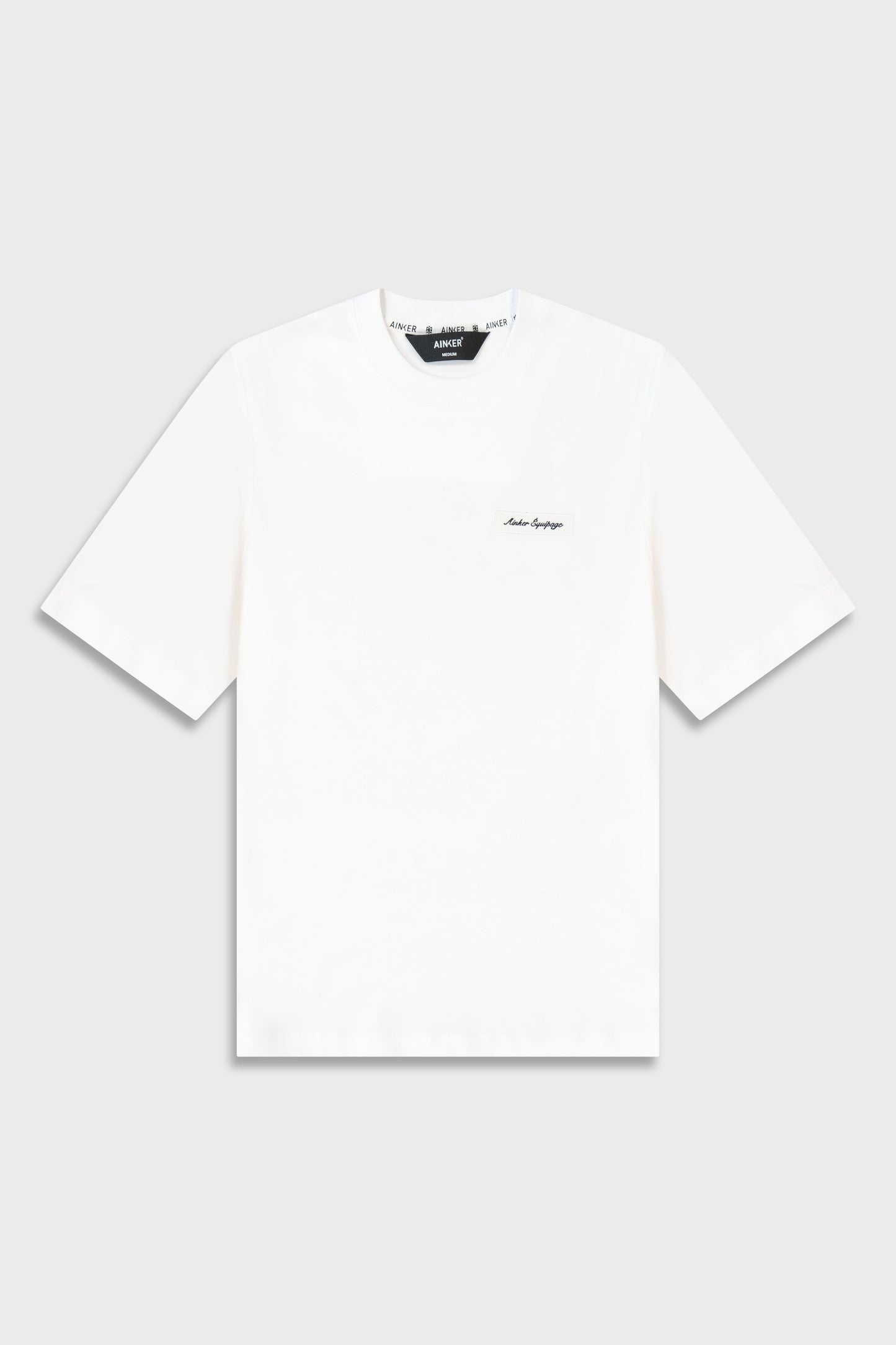 Mercerized 632 White T-Shirt