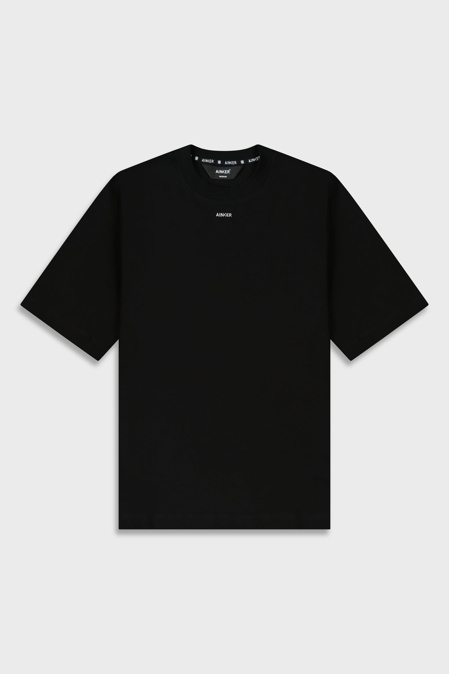 Mercerized 546 Black T-Shirt